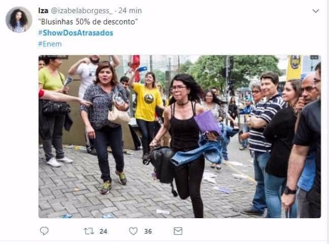 Memes com os atrasados do Enem 2017 bombam no Twitter 