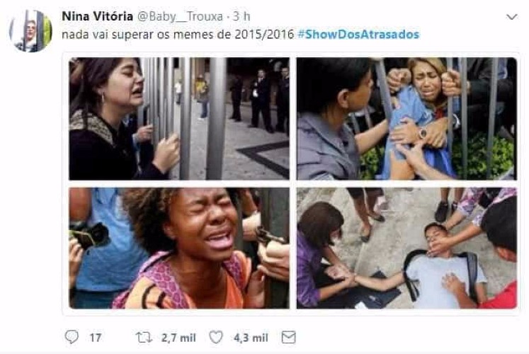 Memes com os atrasados do Enem 2017 bombam no Twitter 