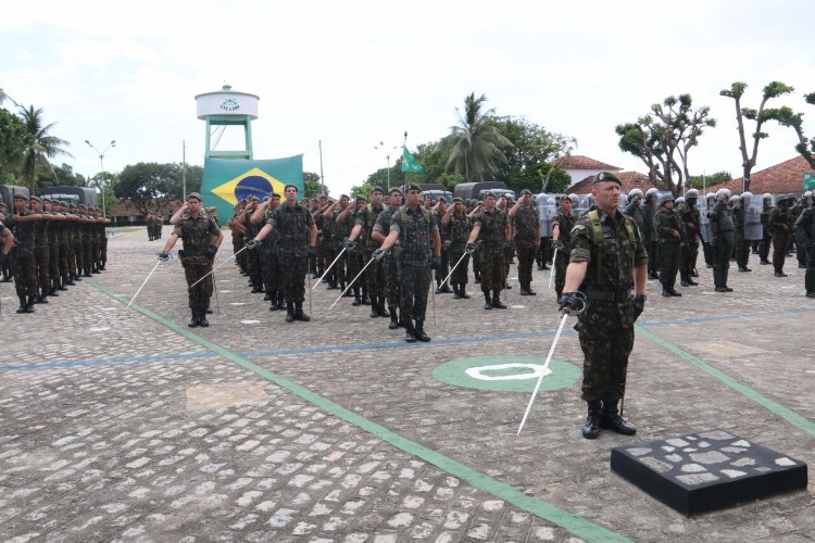 Festa alusiva à data foi realizada na manhã desta terça, na sede do batalhão
