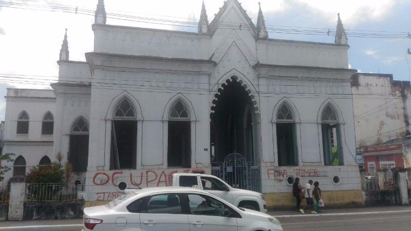 Abandono e sucateamento no prédio da antiga prefeitura de Maceió
