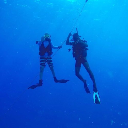 Mergulho com cilindro nos mares de Alagoas 
