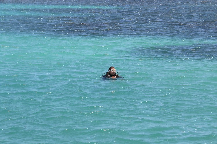 Mergulho com cilindro nos mares de Alagoas 