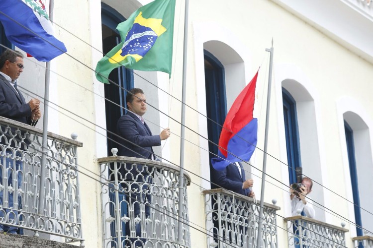 Solenidade da proclamação da República, em Marechal Deodoro 