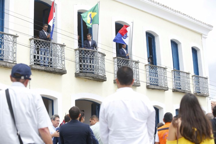 Solenidade da proclamação da República, em Marechal Deodoro 