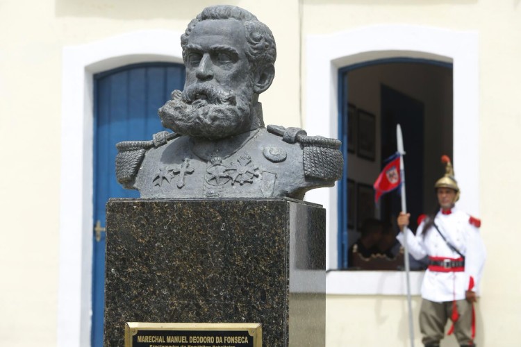 Solenidade da proclamação da República, em Marechal Deodoro 