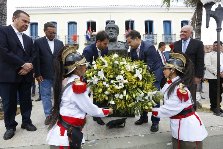 Solenidade da proclamação da República, em Marechal Deodoro 