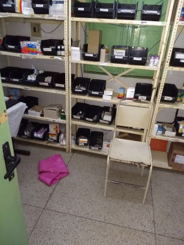 Posto de saúde é alvo de arrombamento 