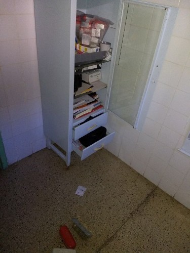 Posto de saúde é alvo de arrombamento 