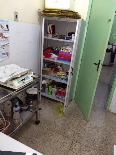 Posto de saúde é alvo de arrombamento 