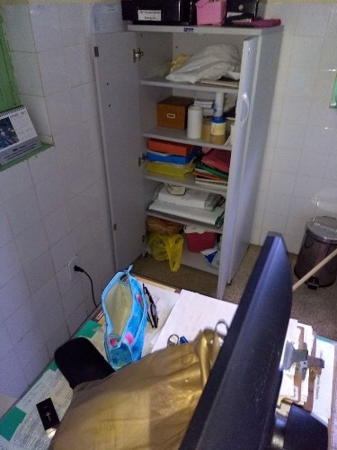Posto de saúde é alvo de arrombamento 
