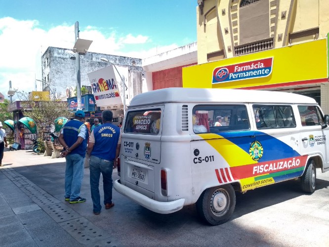 Centro de Maceió ganha reforço na segurança