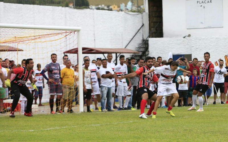 Partida movimentou a cidade e atraiu pessoas de todo o País