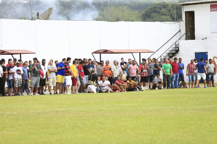 Partida movimentou a cidade e atraiu pessoas de todo o País