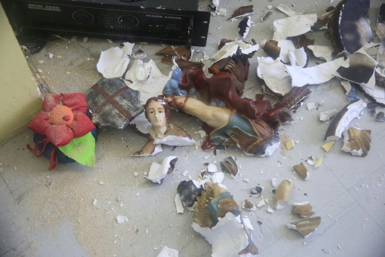 Igreja dos Martírios invadida por bandidos 