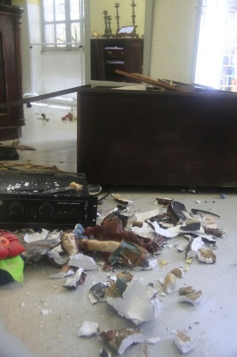 Igreja dos Martírios invadida por bandidos 