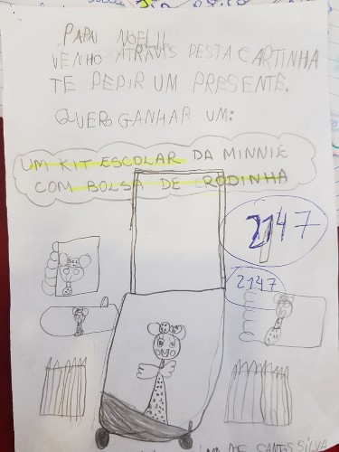 Projeto dos Correios permite adoção de cartas de crianças carentes