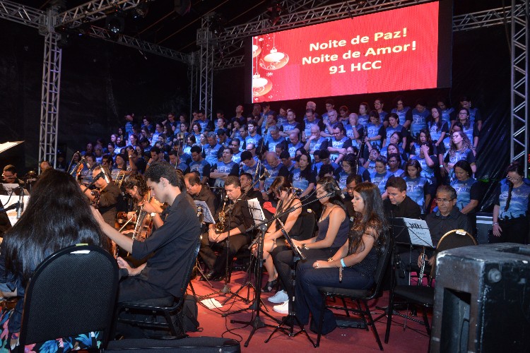 Corais embalam as festas de fim de ano em Maceió