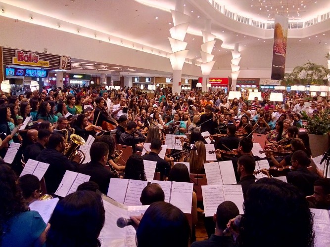 Corais embalam as festas de fim de ano em Maceió