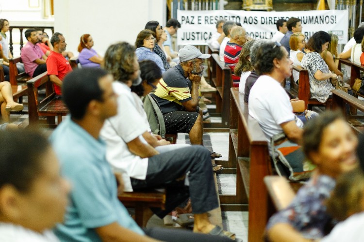 Celebração marca o lançamento do Manifesto em Defesa da População de Rua