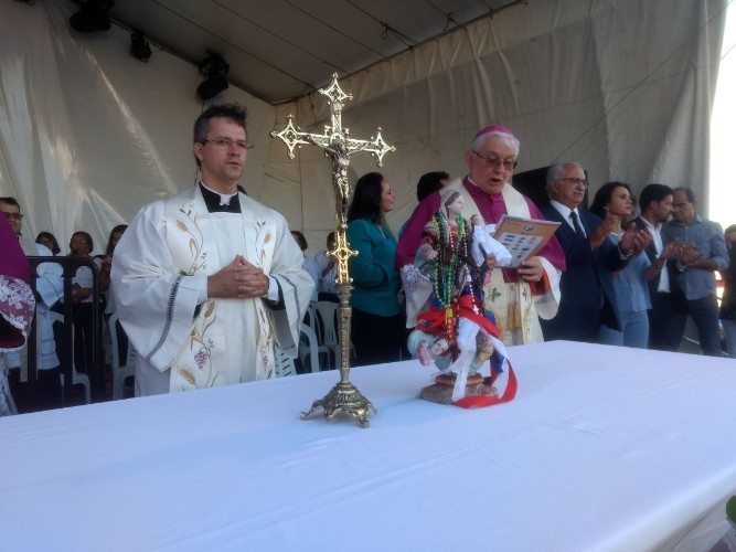 Missa foi celebrada em comemoração do Dia da Padroeira
