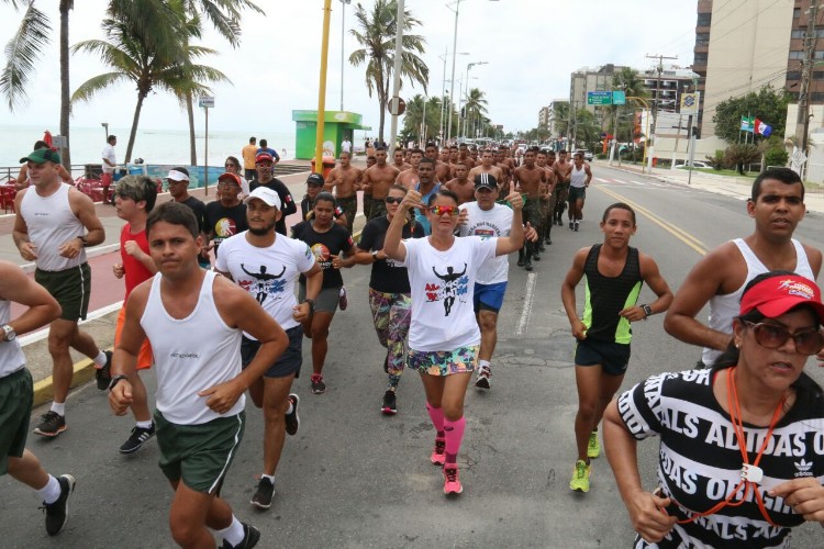 Corrida Paz mobiliza centenas de militares das Forças Armadas