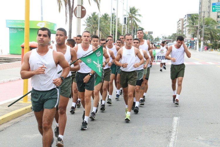 Corrida Paz mobiliza centenas de militares das Forças Armadas