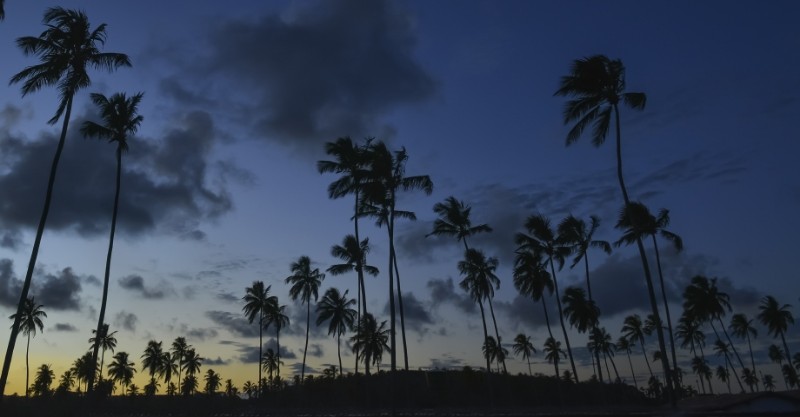 Capela dos Milagres, em Passo de Camaragibe, no litoral norte de Alagoas 