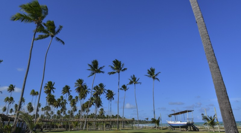 Capela dos Milagres, em Passo de Camaragibe, no litoral norte de Alagoas 