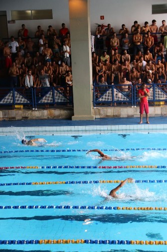 Primeira fase, realizada nestas quinta e sexta-feiras, é a de natação