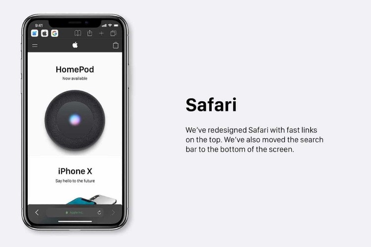 Imagens mostram as novidades que podem ser estreadas no novo iOS