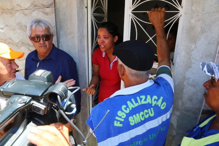 Proprietária resistia em deixar local prestes a ser demolido
