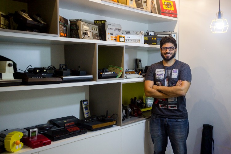 Além de expor material em seu estúdio, Tom Carvalho também participa de eventos
