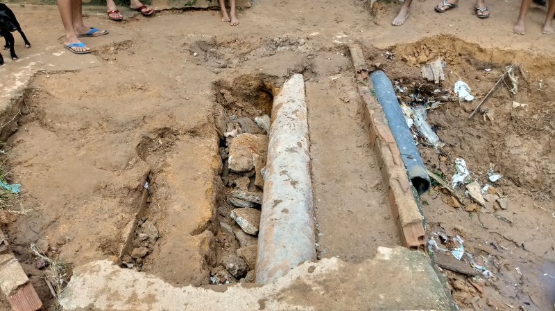 Fotos mostram a difícil situação enfrentada por moradores da região 