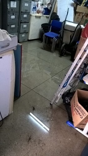 As aulas foram suspensas na manhã desta segunda-feira (23)