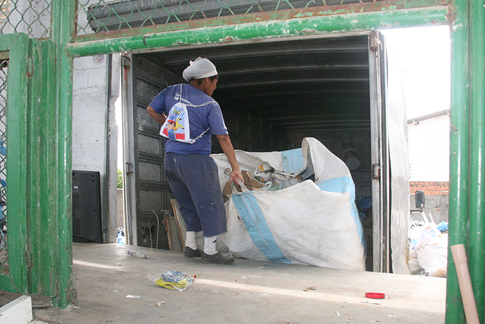 Dia a dia dos catadores de material reciclável