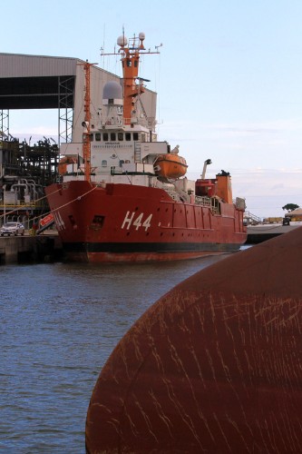 Navio da Marinha abre para visitação do público no Porto de Maceió