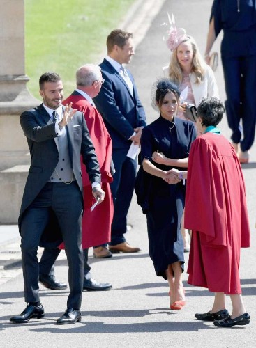 Oprah Winfrey, David e Victoria Beckham, Elton John estavam entre os convidados
