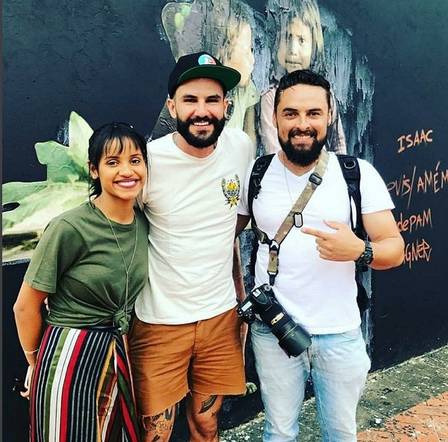 Artista plástico, ex BBB 18, Wagner faz intervenções em ruas do Acre