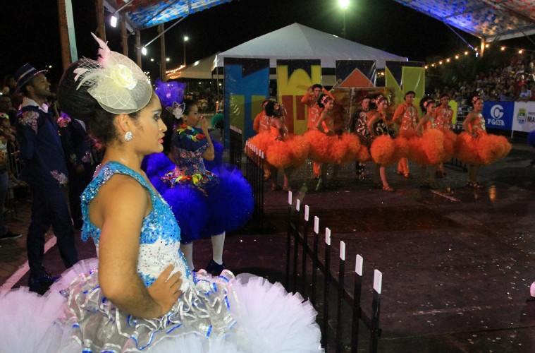 Primeira noite de apresentação das quadrilhas juninas animou o público no Jaraguá