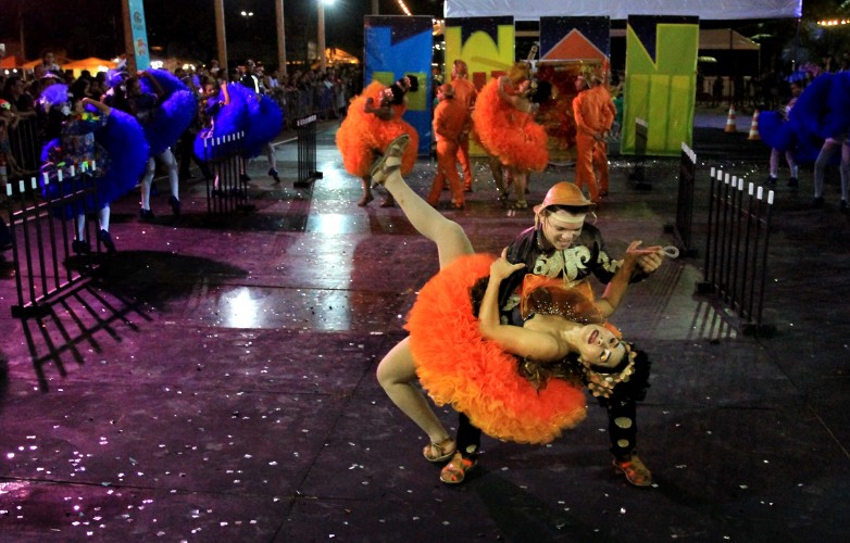 Primeira noite de apresentação das quadrilhas juninas animou o público no Jaraguá