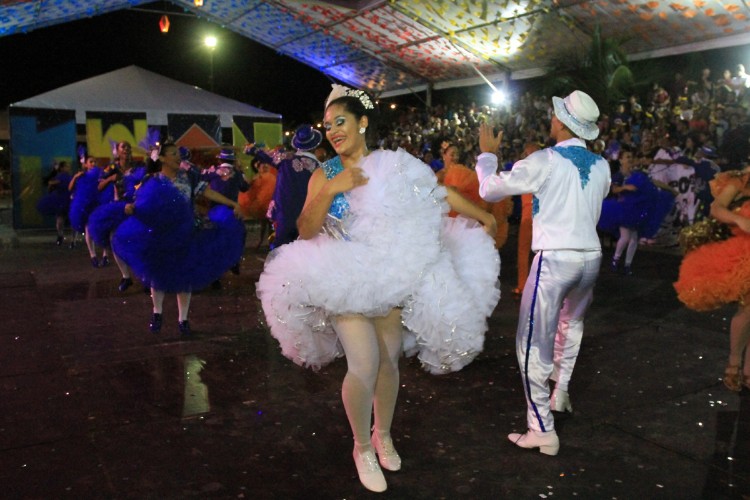 Primeira noite de apresentação das quadrilhas juninas animou o público no Jaraguá