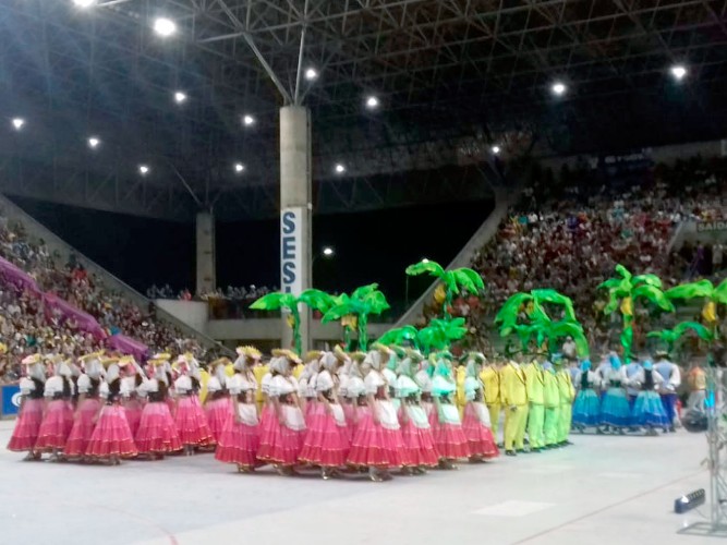 Grande final da 19ª edição do concurso de quadrilhas juninas Forró & Folia