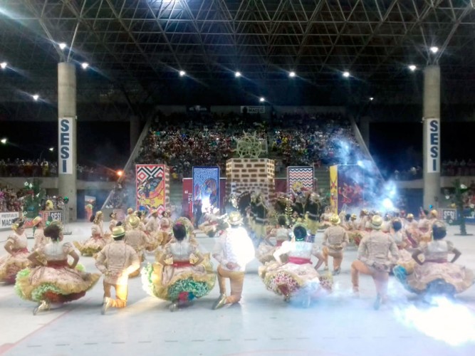 Grande final da 19ª edição do concurso de quadrilhas juninas Forró & Folia