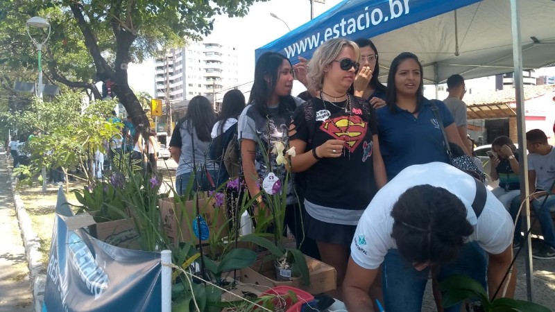 Ação em parceria com faculdade de Maceió aconteceu na manhã desta quarta-feira