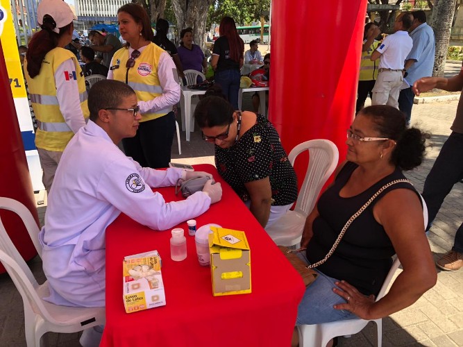 Atividades acontecem durante toda a manhã desta segunda-feira