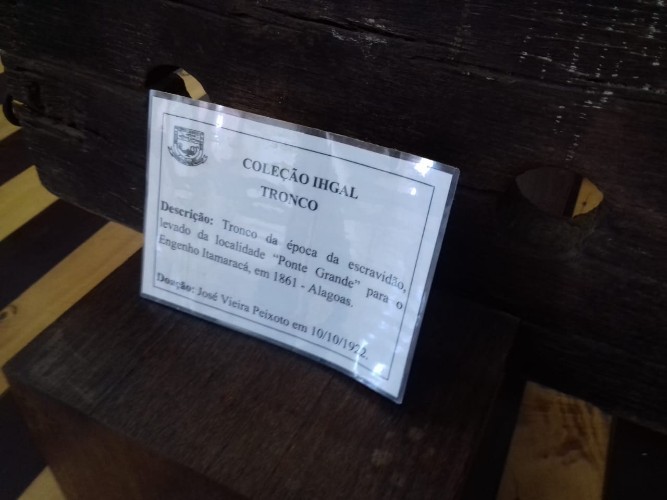 Parte do acervo do intituto