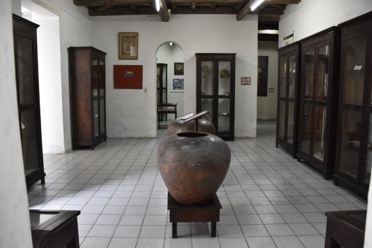 Parte do acervo do intituto