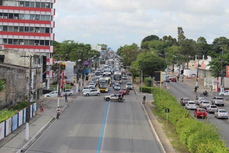 Moradores participam de simulado de evacuação do bairro do Pinheiro