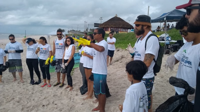 Ações de conscientização voltadas ao meio ambiente foram realizadas no domingo