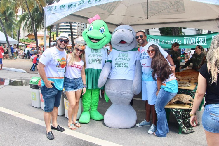 Ações de conscientização voltadas ao meio ambiente foram realizadas no domingo